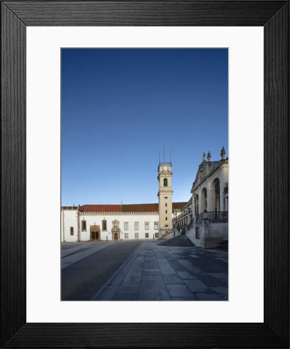 Framed Print : Portugal, Centro, Coimbra. The Paco das Escolas (main courtyard) of the university Framed Print : Portugal, Centro, Coimbra. The Paco das Escolas (main courtyard) of the university