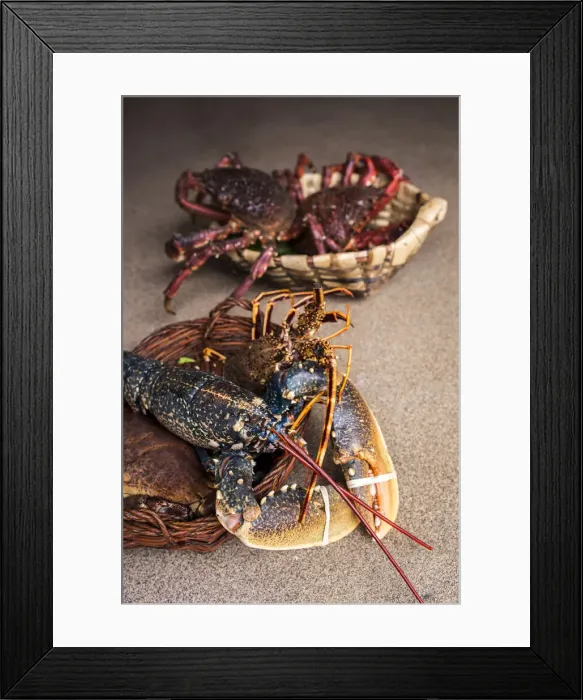 Framed Print : Spain, Galicia, Costa da Morte, Malpica, Lobsters and spider crabs at Pescaderia Mar Viva Framed Print : Spain, Galicia, Costa da Morte, Malpica, Lobsters and spider crabs at Pescaderia Mar Viva