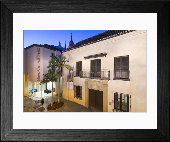Framed Print : Spagna - Malaga - Facciata principale del Museo Carmen Thyssen Framed Print : Spagna - Malaga - Facciata principale del Museo Carmen Thyssen
