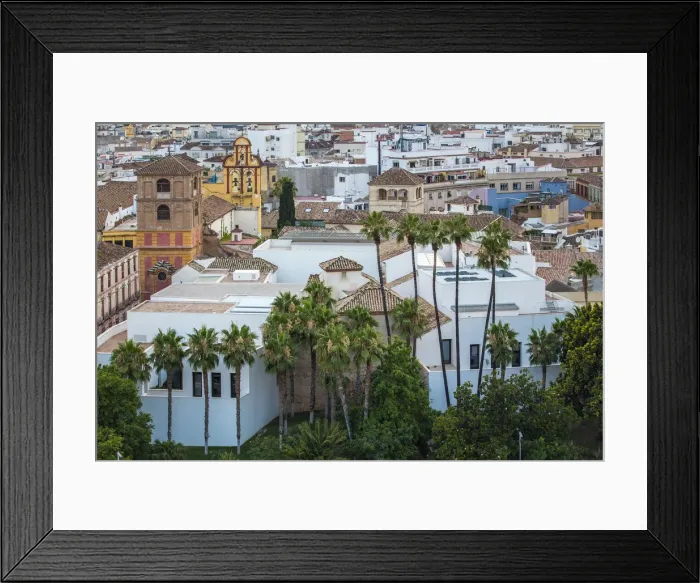 Framed Print : Spain, Andalusia, Malaga, View of the rear faazade of the Picasso Museum Framed Print : Spain, Andalusia, Malaga, View of the rear faazade of the Picasso Museum