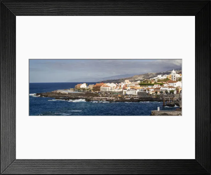 Framed Print : Spain, Canary Islands, Tenerife, View of Garachico Framed Print : Spain, Canary Islands, Tenerife, View of Garachico