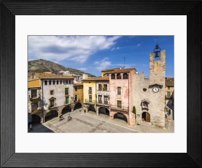 Framed Print : Europe, Spain, Catalonia, Costa Brava, Torroella de Montgri Framed Print : Europe, Spain, Catalonia, Costa Brava, Torroella de Montgri