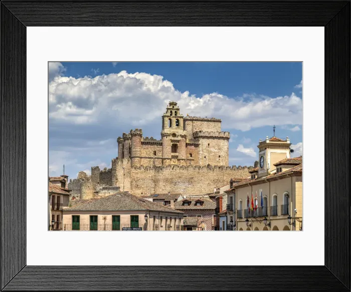 Framed Print : Turegano, Castile and Leon, Spain Framed Print : Turegano, Castile and Leon, Spain