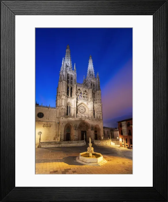 Framed Print : Cathedral of Saint Mary of Burgos, Burgos, Castile and Leon, Spain Framed Print : Cathedral of Saint Mary of Burgos, Burgos, Castile and Leon, Spain