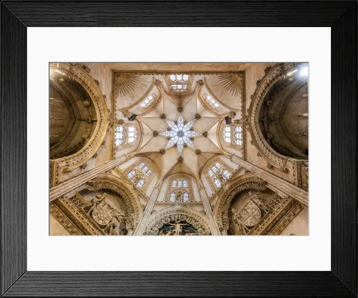 Framed Print : Ceiling of Constable chapel, Cathedral of Saint Mary of Burgos, Burgos, Castile and Leon Framed Print : Ceiling of Constable chapel, Cathedral of Saint Mary of Burgos, Burgos, Castile and Leon
