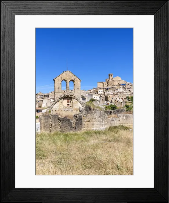 Framed Print : Ujue, Navarre, Spain Framed Print : Ujue, Navarre, Spain
