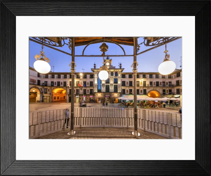 Framed Print : Plaza de los Fueros, Tudela, Navarre, Spain Framed Print : Plaza de los Fueros, Tudela, Navarre, Spain