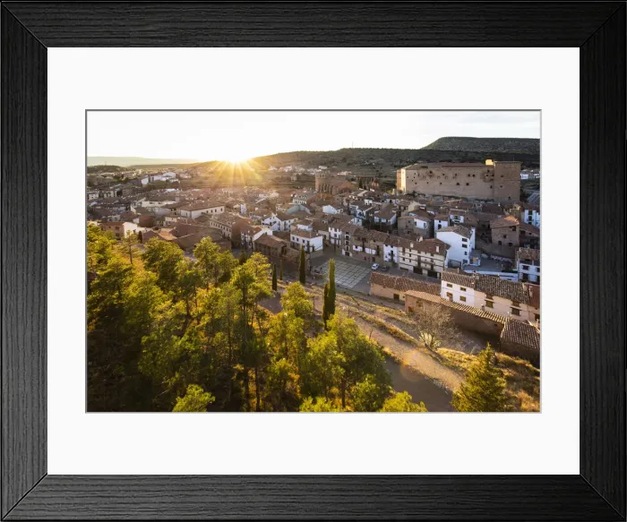 Framed Print : Spain, Aragon, Mora de Rubielos, The historical centre of Mora de Rubielos Framed Print : Spain, Aragon, Mora de Rubielos, The historical centre of Mora de Rubielos