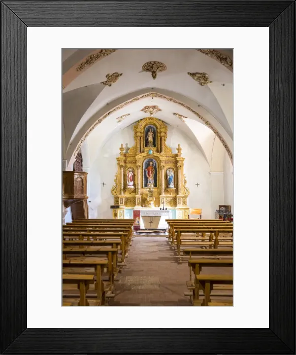 Framed Print : Spain, Aragon, Mirambel, The church inside the cloistered monastery of the Augustinian Framed Print : Spain, Aragon, Mirambel, The church inside the cloistered monastery of the Augustinian
