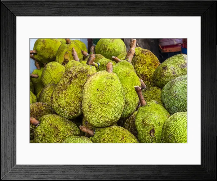 Framed Print : Jack Fruit at Mueang Mai Market, Chiang Mai, Northern Thailand, Thailand Framed Print : Jack Fruit at Mueang Mai Market, Chiang Mai, Northern Thailand, Thailand