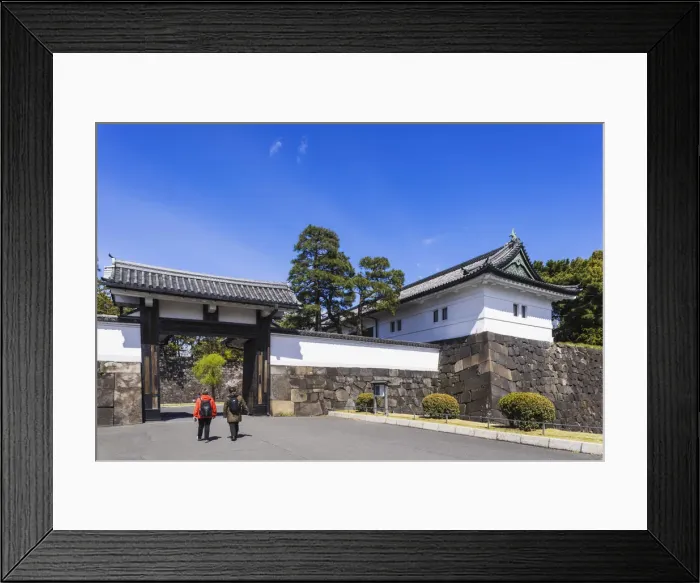Framed Print : Japan, Honshu, Tokyo, Hibiya, Imperial Palace, Sakuradamon Gate Framed Print : Japan, Honshu, Tokyo, Hibiya, Imperial Palace, Sakuradamon Gate