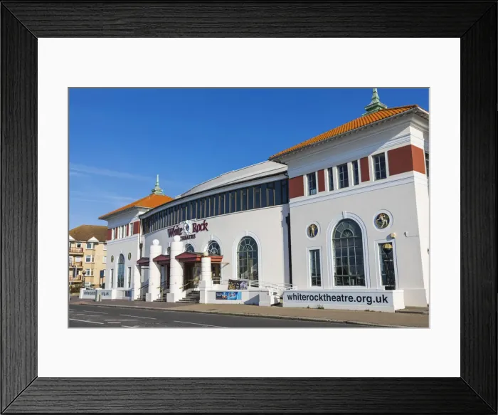 Framed Print : England, East Sussex, Hastings, The White Rock Theatre Framed Print : England, East Sussex, Hastings, The White Rock Theatre
