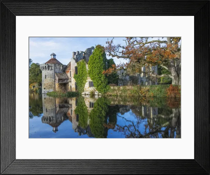 Framed Print : England, East Sussex, Tunbridge Wells, Lamberhurst, Scotney Castle Framed Print : England, East Sussex, Tunbridge Wells, Lamberhurst, Scotney Castle