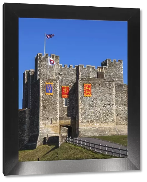 England, Kent, Dover, Dover Castle, The Palace Gate