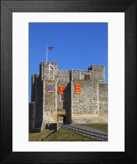 Framed Print : England, Kent, Dover, Dover Castle, The Palace Gate Framed Print : England, Kent, Dover, Dover Castle, The Palace Gate