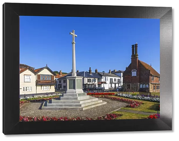 England, Suffolk, Aldeburgh, War Memorial Garden and Aldeburgh Museum
