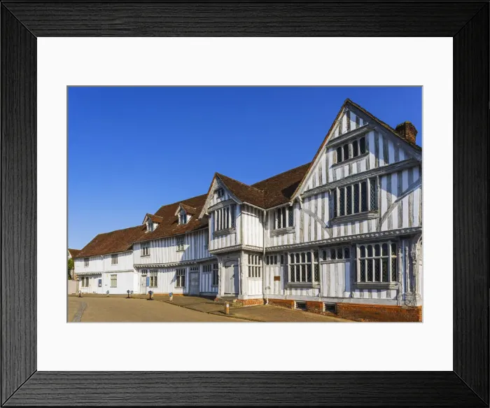 Framed Print : England, Suffolk, Lavenham, The Timber Framed Medieval Guildhall Museum Framed Print : England, Suffolk, Lavenham, The Timber Framed Medieval Guildhall Museum