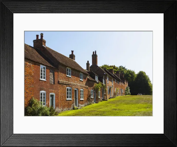Framed Print : England, Hampshire, The New Forest, Bucklers Hard 18th century Ship Building Village Framed Print : England, Hampshire, The New Forest, Bucklers Hard 18th century Ship Building Village