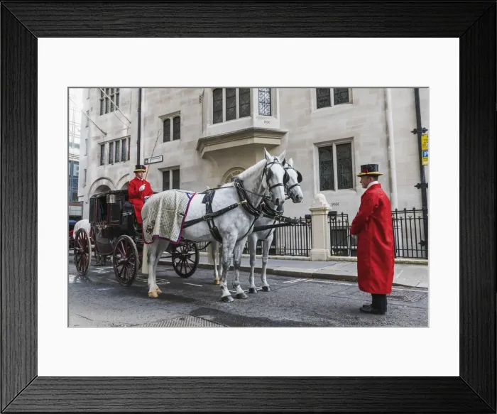 Framed Print : England, London, City of London, The Guildhall, Lord Mayors Show Framed Print : England, London, City of London, The Guildhall, Lord Mayors Show