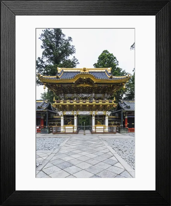 Framed Print : Japan, Honshu, Tochigi Prefecture, Nikko, Toshogu Shrine, Yomeimon Gate Framed Print : Japan, Honshu, Tochigi Prefecture, Nikko, Toshogu Shrine, Yomeimon Gate