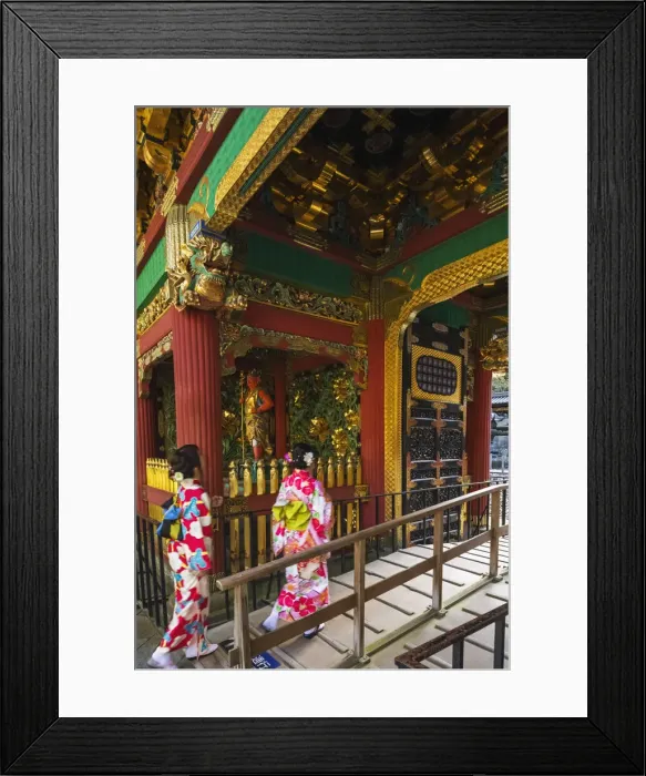 Framed Print : Japan, Honshu, Tochigi Prefecture, Nikko, Rinnoji Temple Framed Print : Japan, Honshu, Tochigi Prefecture, Nikko, Rinnoji Temple