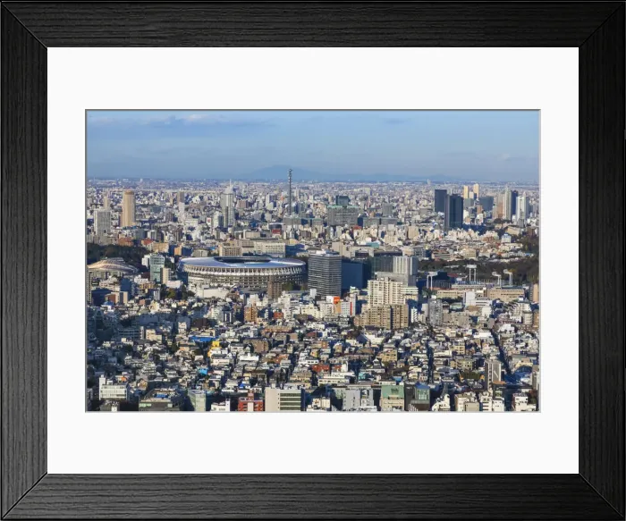 Framed Print : Japan, Honshu, Tokyo, Shibuya, View from Shibuya Scramble Square Building Rooftop Viewing Framed Print : Japan, Honshu, Tokyo, Shibuya, View from Shibuya Scramble Square Building Rooftop Viewing
