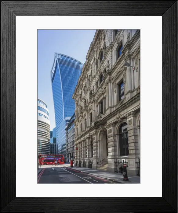 Framed Print : England, London, City of London, Lombard Street Framed Print : England, London, City of London, Lombard Street