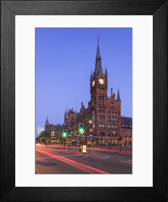 Framed Print : England, London, Camden, St. Pancras Railway Station Framed Print : England, London, Camden, St. Pancras Railway Station