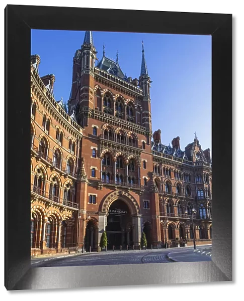 England, London, Camden, St. Pancras Railway Station, The Marriot Renaissance Hotel