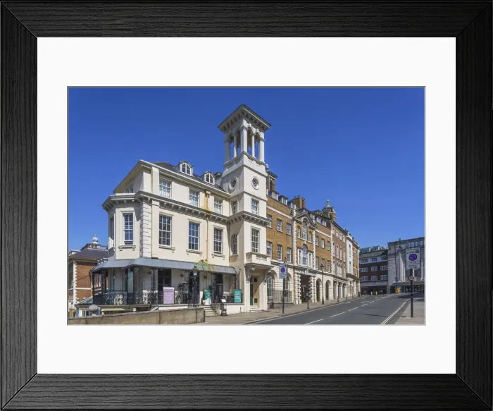 Framed Print : England, London, Richmond, Bridge Street
