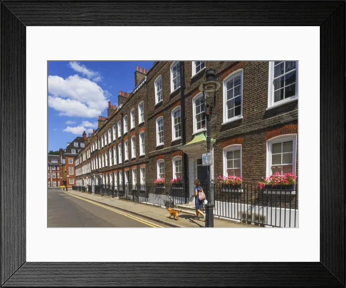 Framed Print : England, London, Westminster, Lord North Street Framed Print : England, London, Westminster, Lord North Street