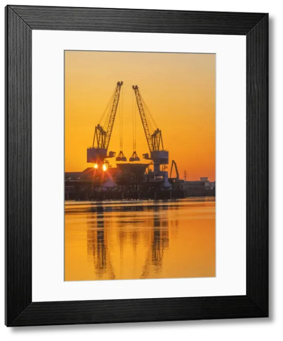 Framed Print : England, London, Docklands, North Woolwich, Royal Docks Framed Print : England, London, Docklands, North Woolwich, Royal Docks