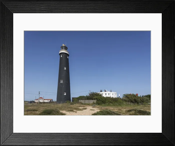 Framed Print : England, Kent, Dungeness, The Old Lighthouse Framed Print : England, Kent, Dungeness, The Old Lighthouse