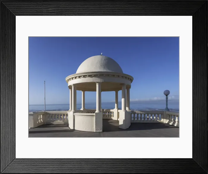 Framed Print : England, East Sussex, Bexhill on Sea, The De La Warr Pavilion Promenade Art Deco Cupola Framed Print : England, East Sussex, Bexhill on Sea, The De La Warr Pavilion Promenade Art Deco Cupola