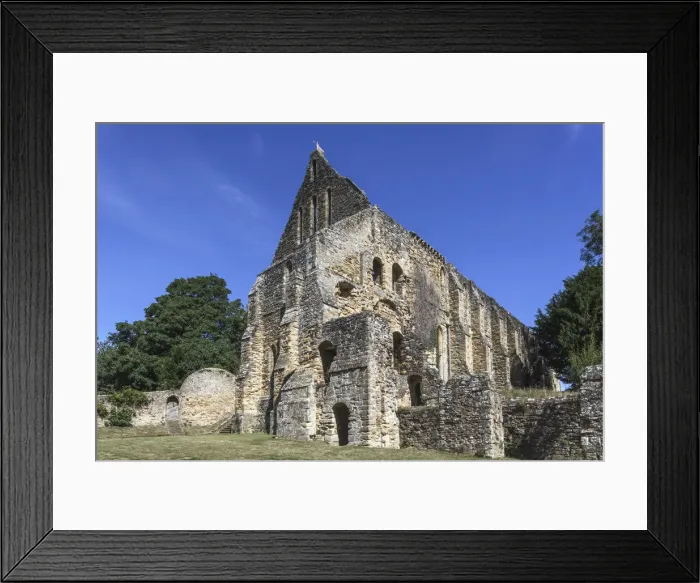 Framed Print : England, East Sussex, Battle, The Ruins of Battle Abbey Framed Print : England, East Sussex, Battle, The Ruins of Battle Abbey