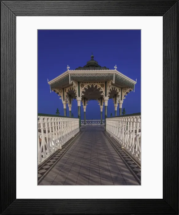 Framed Print : England, East Sussex, Brighton, Brighton Seafront, The Ornate Victorian Bandstand Framed Print : England, East Sussex, Brighton, Brighton Seafront, The Ornate Victorian Bandstand
