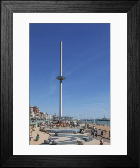 Framed Print : England, East Sussex, Brighton, Brighton Seafront, The British Airways i360 Viewing Tower Framed Print : England, East Sussex, Brighton, Brighton Seafront, The British Airways i360 Viewing Tower