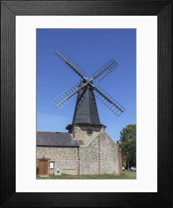 Framed Print : England, East Sussex, Brighton and Hove, Hove, West Blatchington Windmill Framed Print : England, East Sussex, Brighton and Hove, Hove, West Blatchington Windmill