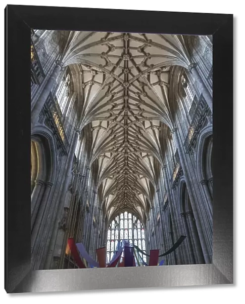 England, Hampshire, Winchester, Winchester Cathedral, Interior View