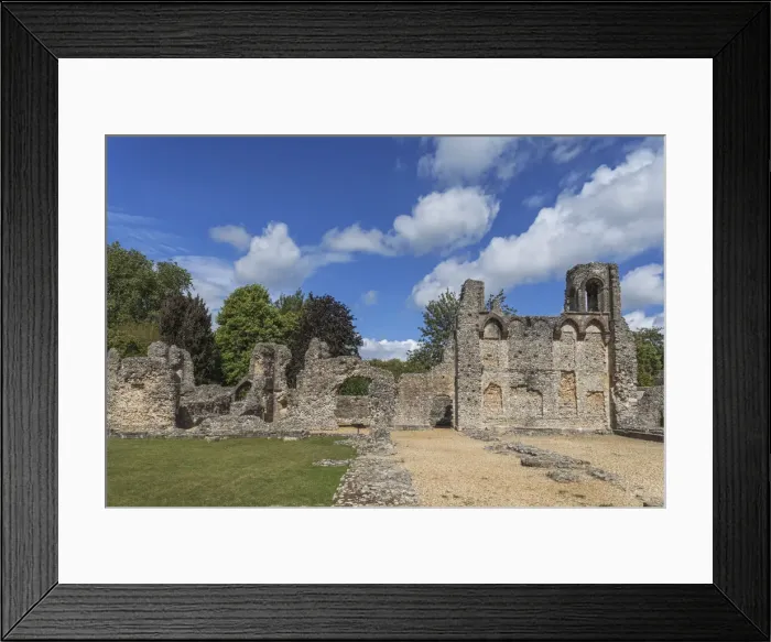 Framed Print : England, Hampshire, Winchester, Wolvesey Castle Framed Print : England, Hampshire, Winchester, Wolvesey Castle