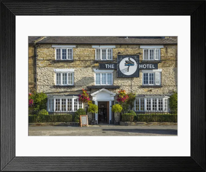 Framed Print : The Swan Hotel, Helmsley, Yorkshire, England, UK Framed Print : The Swan Hotel, Helmsley, Yorkshire, England, UK