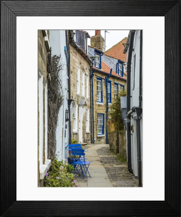 Framed Print : Robin Hoods Bay, Yorkshire, England, UK