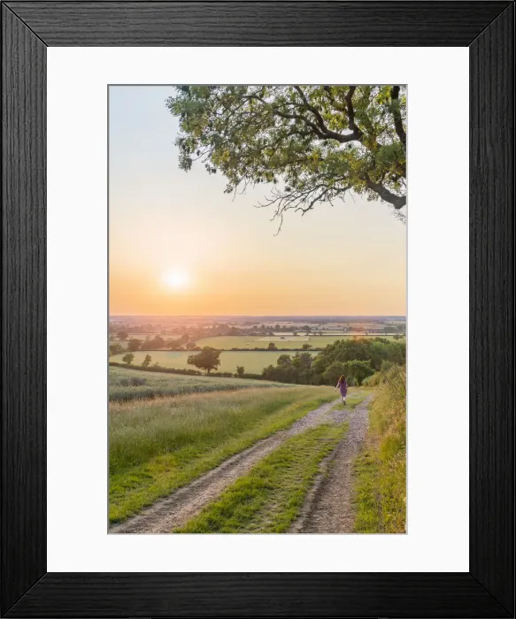 Framed Print : UK, England, Bedfordshire, countryside near Haynes Framed Print : UK, England, Bedfordshire, countryside near Haynes