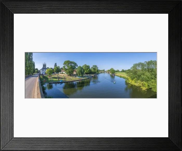 Framed Print : UK, England, Bedfordshire, Great Barford Framed Print : UK, England, Bedfordshire, Great Barford