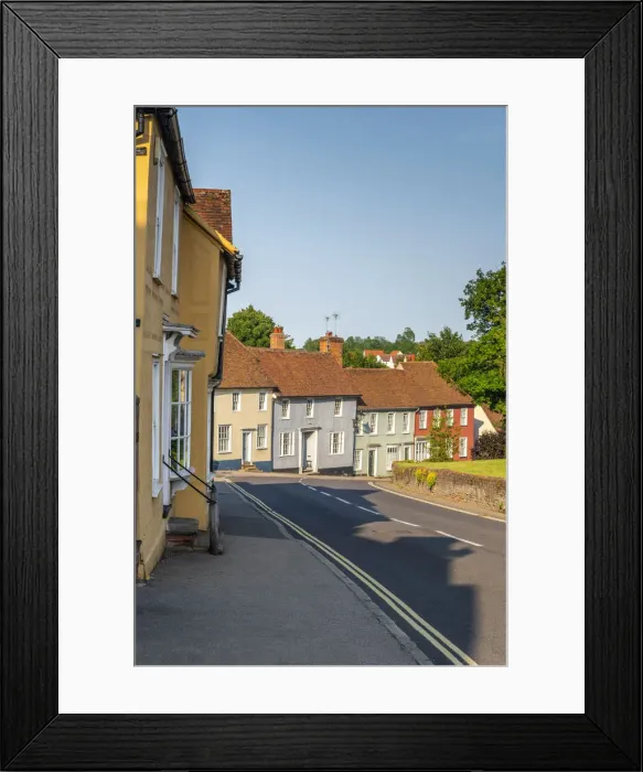 Framed Print : UK, England, Essex, Thaxted, Watling Street Framed Print : UK, England, Essex, Thaxted, Watling Street
