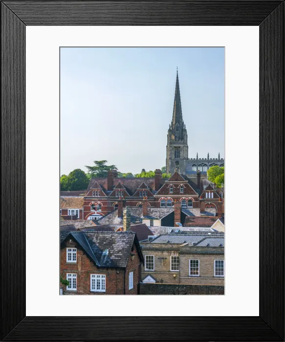 Framed Print : UK, England, Essex, Saffron Walden, St. Marys Church Framed Print : UK, England, Essex, Saffron Walden, St. Marys Church