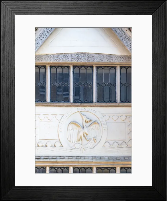 Framed Print : UK, England, Essex, Saffron Walden, Church Street, The Old Sun Inn