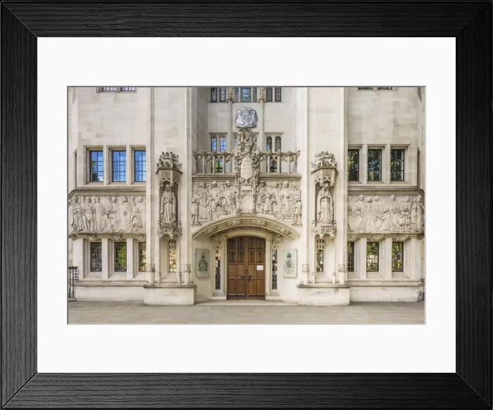 Framed Print : The Supreme Court, London, England, UK Framed Print : The Supreme Court, London, England, UK