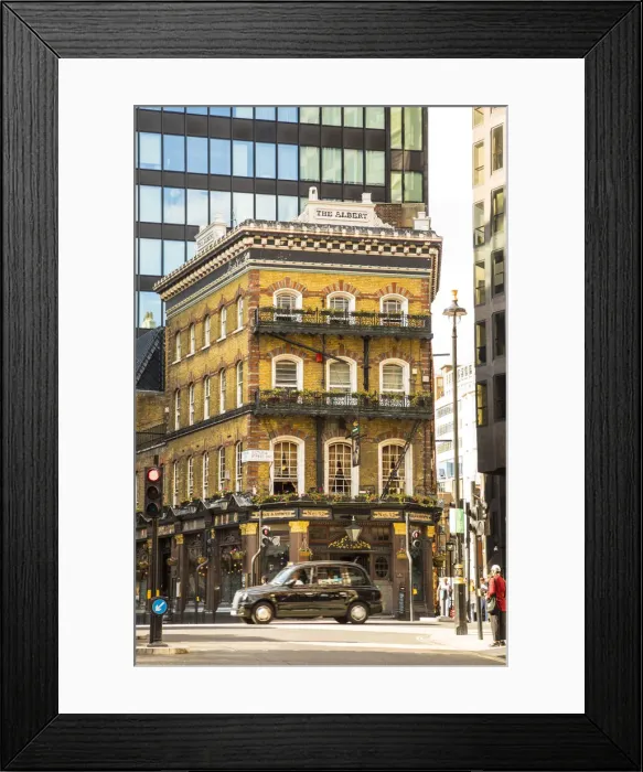 Framed Print : The Albert pub, Victoria Street, London, England, UK Framed Print : The Albert pub, Victoria Street, London, England, UK