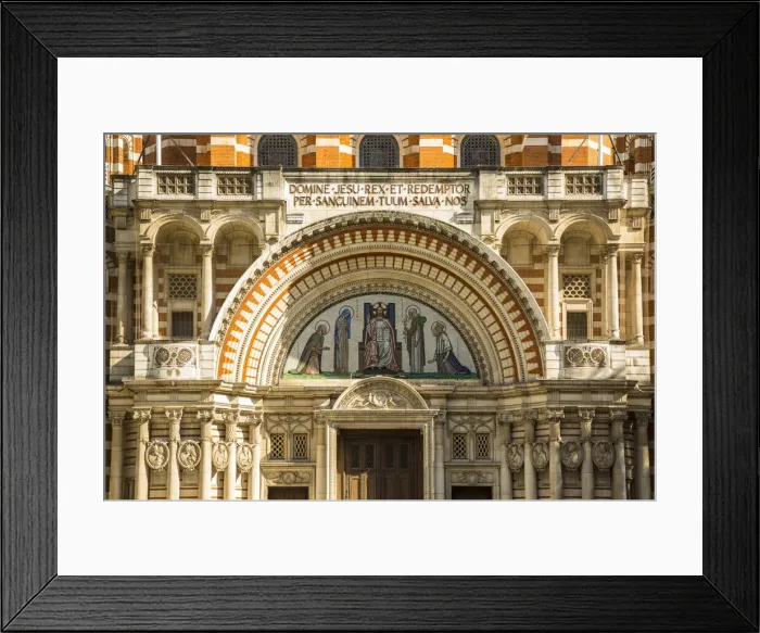 Framed Print : Westminster Cathedral, Victoria, London, England, UK Framed Print : Westminster Cathedral, Victoria, London, England, UK